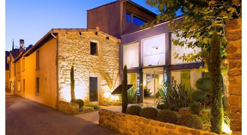 Le Carre D'Alethius Logis Hotel Restaurant Charmes-sur-Rhone Exteriör bild